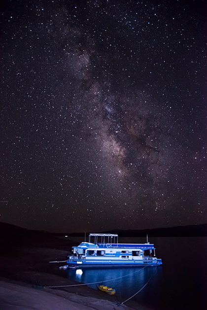 Lake Powell Milky Way Photograph