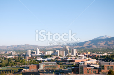 Picture of the downtown skyline of Reno, Nevada