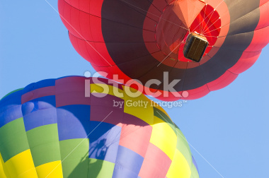 Hot Air Balloons bumping on liftoff