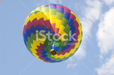 hot air balloon at the Freedom Festival in Provo Utah