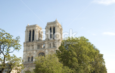 Notre Dame Cathedral Stock Image